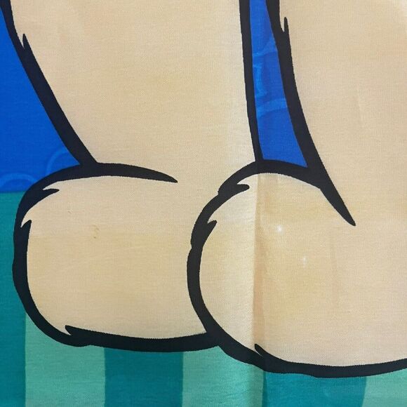 VTG Disney Winnie The Pooh Honey Bee Spring Summer Large Yard Flag - Picture 9 of 12